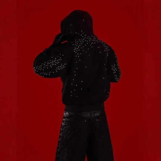 CN Fujian Gothic Zip Up Hoodie Unisex All Seasons Casual