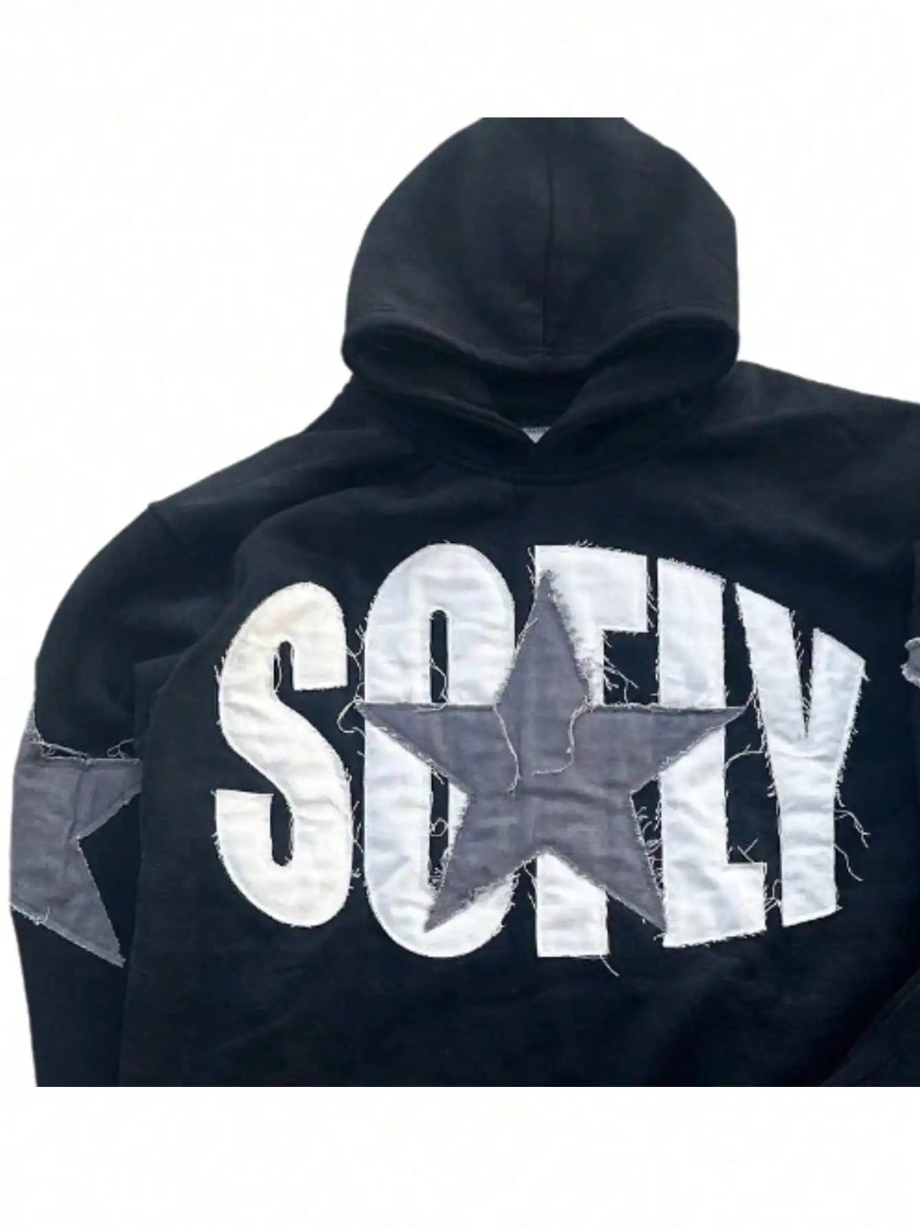 Monogram Hoodie For Men Unisex Street Hip Hop Style